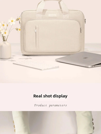 Waterproof Laptop Bag Case – 13.3” to 17.3” Notebook Shoulder & Handbag for MacBook Air/Pro