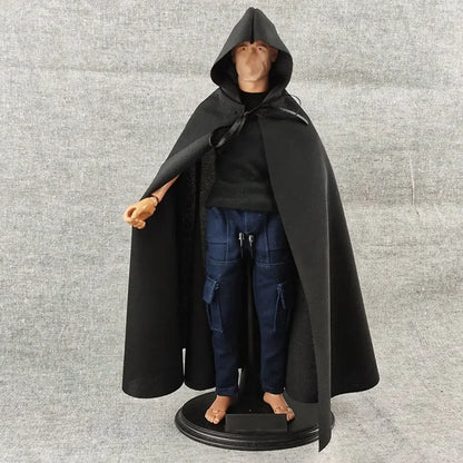 30cm Doll Coat Mini Suit Cloak – Windcoat for 1/6 BJD Male Dolls, Multi-Color Outfit Accessory