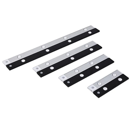LED Motion Sensor Wireless Night Light - Ultra Thin USB LED Wine Cooler Light for Kitchen Cabinet Bedroom Wardrobe Indoor Lighting