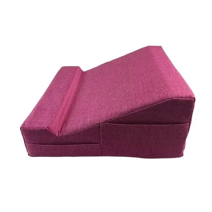 Portable Tablet Hand Rest Stand - Soft Pillow Reading Cushion for Bed & Sofa