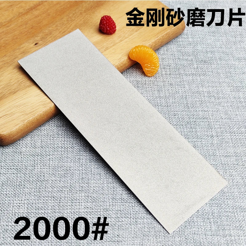 1000 Grit Diamond Plate Sharpening Stone – Large Whetstone for Professional Knife & Blade Sharpening, Apex Edge Tool