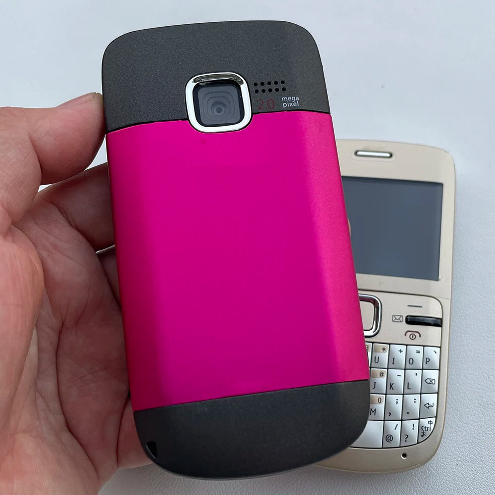 C3-00 Unlocked Mobile Phone - 2.4" GSM 2G QWERTY Keyboard Cellphone with 2MP Camera