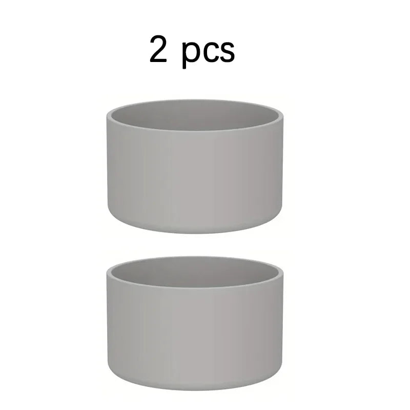2PCS Silicone Boot Sleeve Covers – Bottom Protectors for Stanley 20/30/40oz Tumblers & Water Bottles