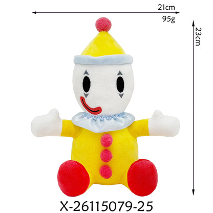 The Amazing Digital Circus Plush Toys - Clown & Rabbit Stuffed Dolls for Fans, Collectors & Gifts