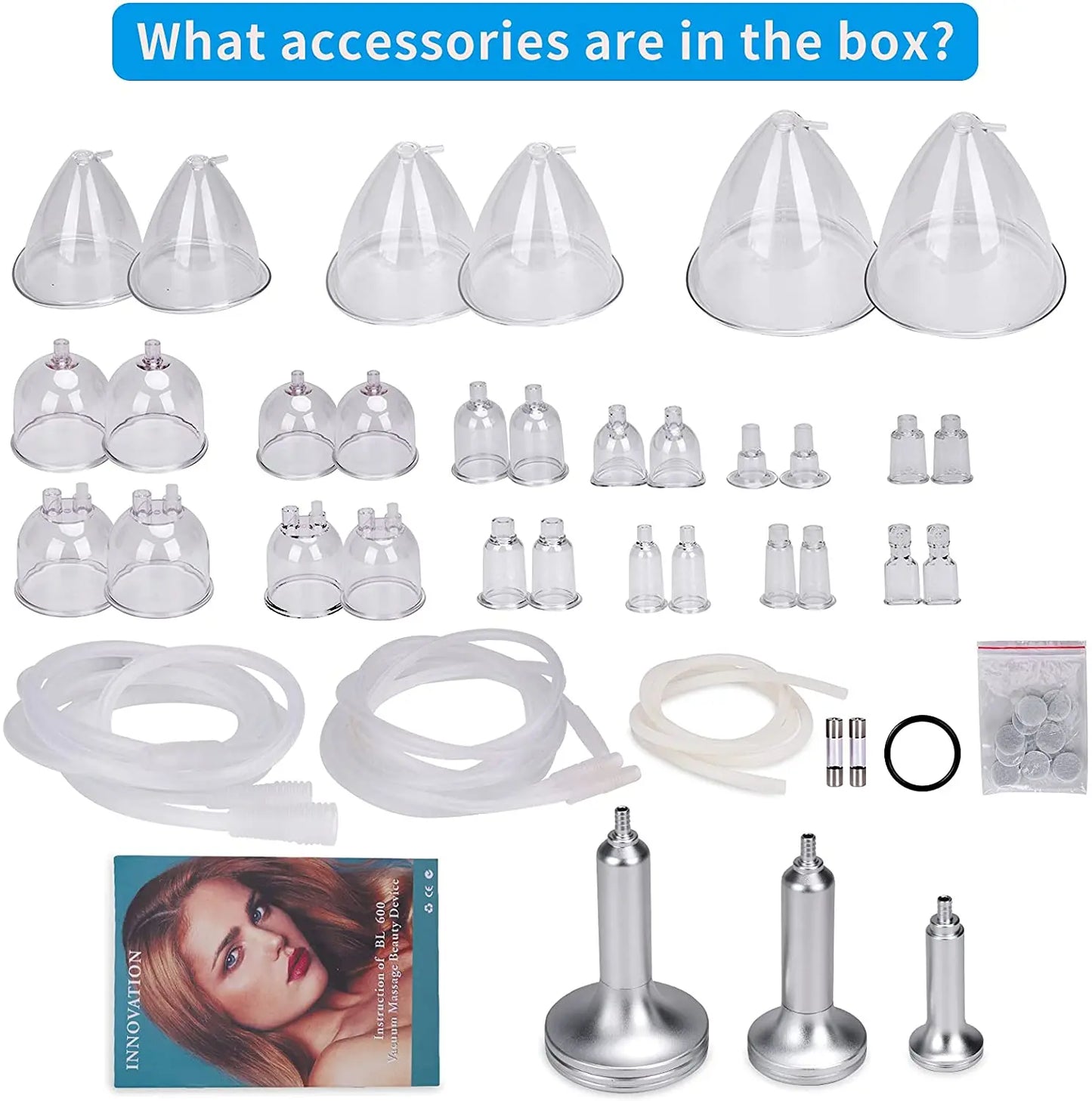 Breast & Body Shaping Vacuum Therapy Machine – Lifting, Cupping, Cellulite & Skin Tightening Device