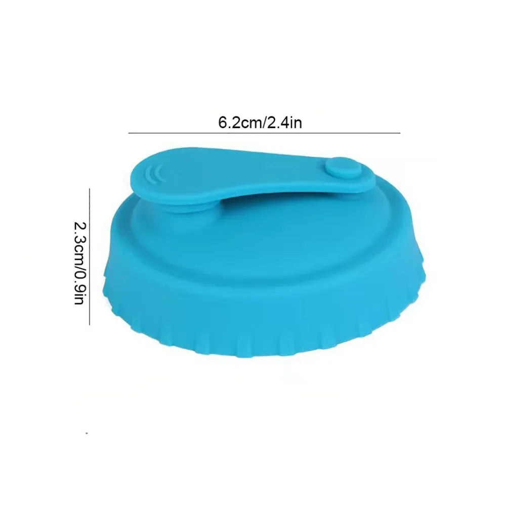 Silicone Soda Can Lid – Reusable Can Stopper for Soda, Beer, Juice, and Coke (Fits Standard Cans)