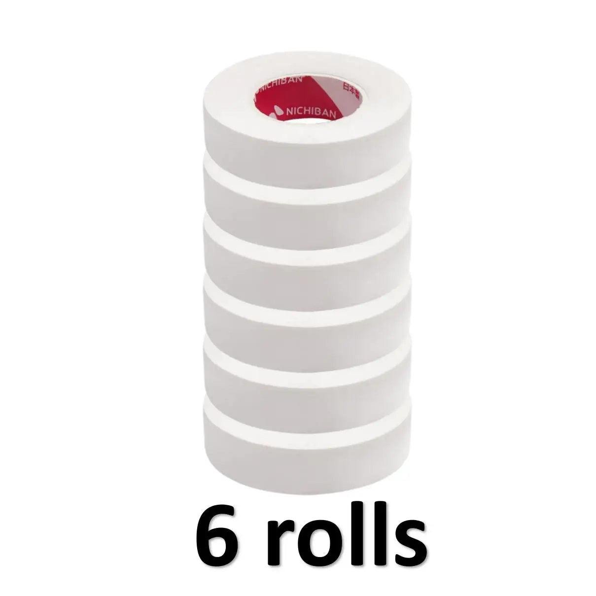 3/6 Rolls Eyelash Insulating Tape – Lint-Free, Breathable Non-Woven Under Eye Pads for Extensions