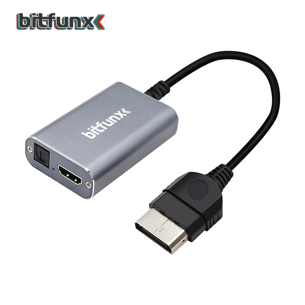 Bitfunx HDMI Adapter for Xbox Classic – Retro Gaming HD Cable with 5.1 Dolby Digital Surround Sound Support