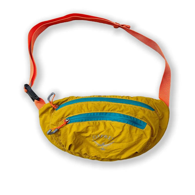 OSPREY Ultra-Lightweight Waterproof Waist Bag – Portable Compression Crossbody for Outdoor Sports & Hiking