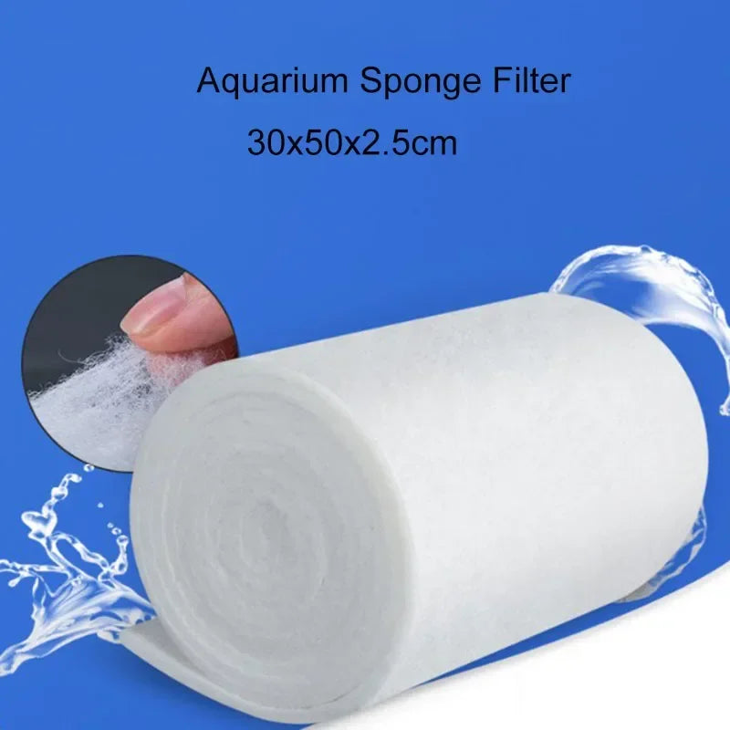 Super Thick Biochemical Aquarium Filter Cotton - Sponge Foam for Fish Tank, Bio Skimmer