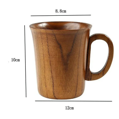 Japanese Creative Jujube Sour Wood Cup – High Beauty, High Temperature Resistant Tea, Coffee & Beer Mug (1PC)