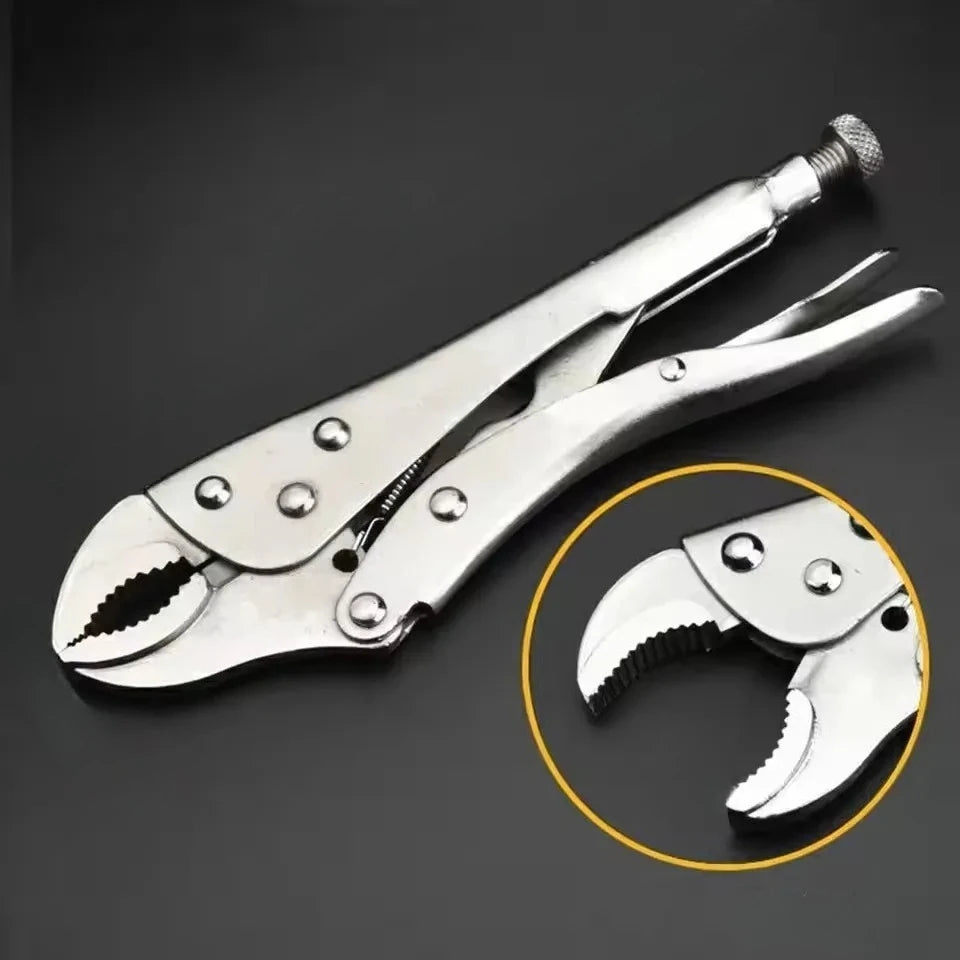 Industrial Heavy-Duty Pressure Pliers - Multifunctional C-Type Fixed Circular Mouth Force Wrench Tool