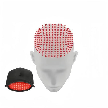Rechargeable Hair Growth Cap – 2000mAh LED Device for Anti-Hair Loss, Stress & Anxiety Relief, Migraine Reduction, Scalp Massager