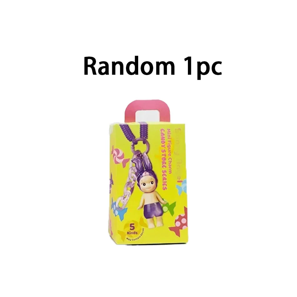 S Angel Candy House Series Blind Box – Cute Doll Keychain Pendant, Handmade Birthday Gift