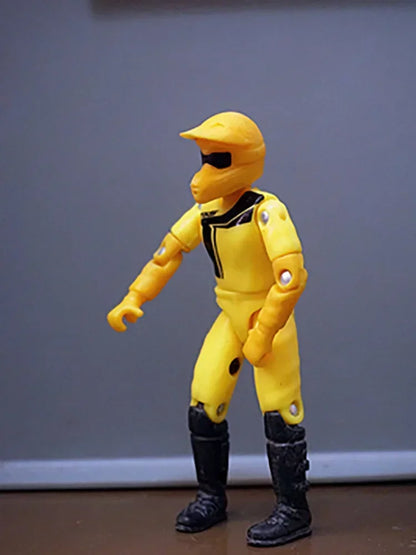 3.75-Inch Male Soldier Motorcycle Driver Figure – 1:18 Scale Off-Road Racer Collectible Model & Static Ornament