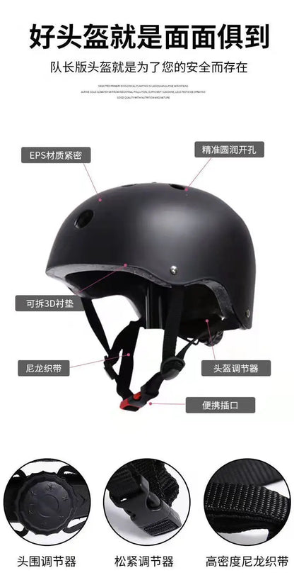 Electric Scooter & Bike Helmet – Round Cycling, Skateboard, & Ski Safety Helmet for Kids, Four Seasons Bike Accessories