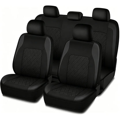PU Leather Car Seat Cover - Artificial Leather Interior Seat Protector