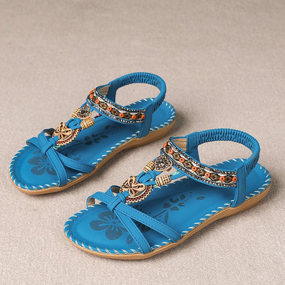 Women’s Summer Casual Sandals - Comfortable Walking Beach Shoes Outdoor Party Footwear for Ladies