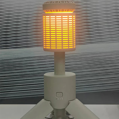 LED Outdoor Camping Lantern - USB Rechargeable, Adjustable Color Temperature, IP65 Waterproof, Retractable Portable Light
