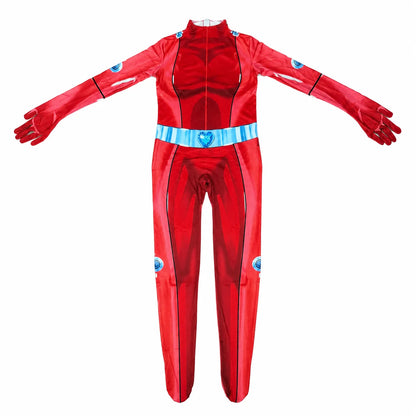 Totally Spies Cosplay Bodysuit - 3D Print Samantha, Clover & Alex Zentai Jumpsuit for Adult Women Halloween Costume