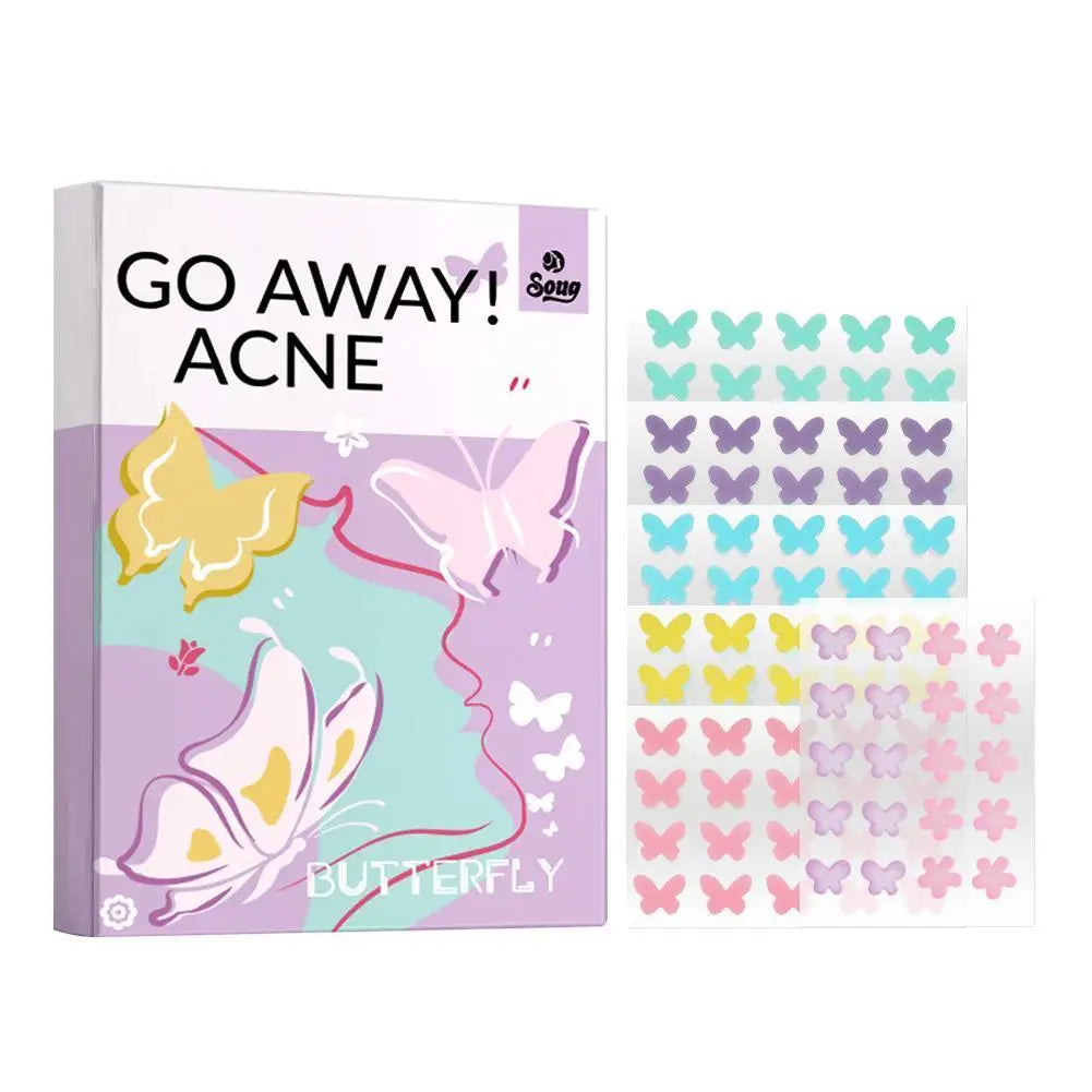 1400-Piece Colorful Star Pimple Patches - Invisible Breathable Hydrocolloid Acne Stickers for Blemish Coverage and Skincare