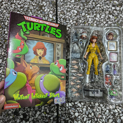 NECA Version 2.0 Female Reporter Action Figure — Yellow Clothes Collectible GK Statue Model Toy, Christmas Gift