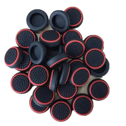 4 Pcs Controller Thumb Grip Caps - Colorful Silicone Stick Covers for PS3, PS4, Xbox, and Nintendo Controllers, Game Accessories