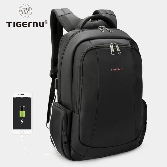 Lifetime Warranty Men’s Laptop Backpack – Anti-Theft Travel & School Bag for 14-17.3 Inch Laptops, Male Knapsack