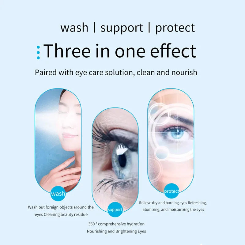 Portable Hot & Cold Eye Mist Sprayer – Nano Hydrating Steam Compress for Eye Care & Fatigue Relief