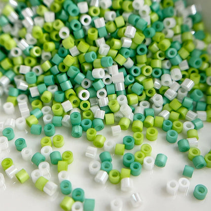 Oil Painting Color Glass Seed Beads - 11/0 Loose Spacer Beads for DIY Jewelry Making, Sewing & Craft Accessories