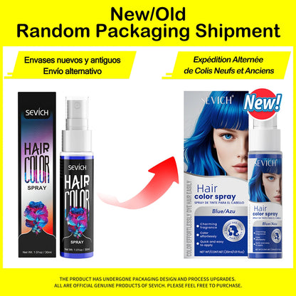 30ml Temporary Hair Color Spray - Instant DIY Hair Dye for Halloween, Parties, Costumes & Creative Hair Styling