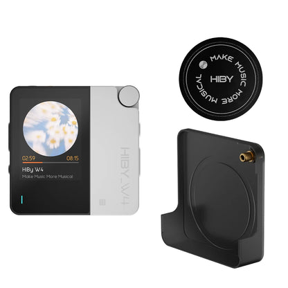 HiBy W4 Wireless HiFi Headphone Amplifier & USB DAC — Bluetooth 5.4, 3.5mm/4.4mm, DSD512, LDAC, CarPlay Compatible