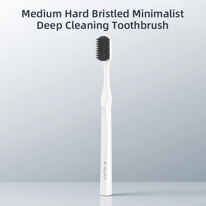 Y-Kelin Extra Hard Bristle Toothbrush Set – Small & Medium Brushes for Men, Household Oral Care