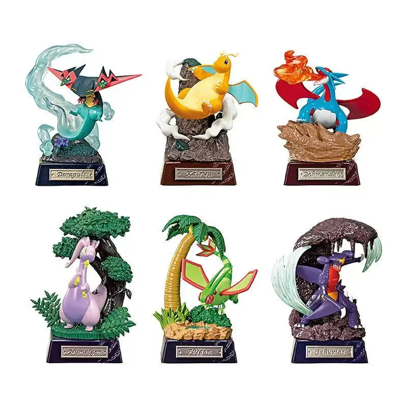 Pokémon Blind Box Figures - Random PVC Anime Collectible Toys Featuring Pikachu, Charizard, Mewtwo & Eevee Surprise Gifts for Fans