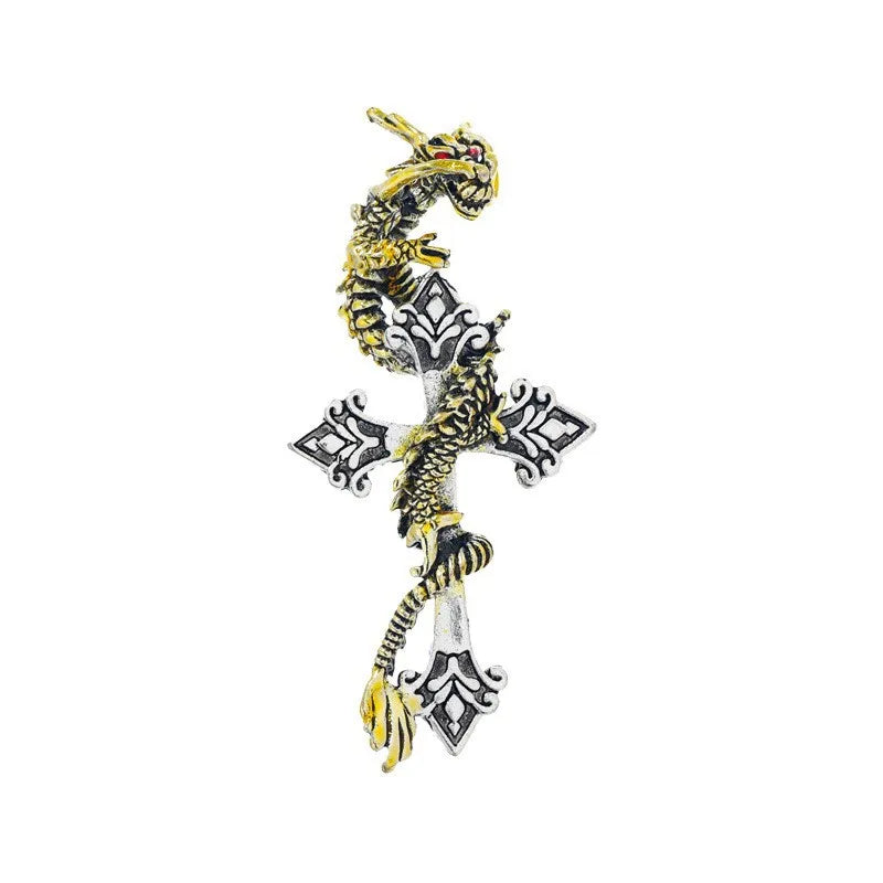 Fly Dragon Enamel Lapel Pins - Brooch for Jeans, Backpacks | Jewelry Clothing Badges | Wedding Gift & DIY Decor for Men