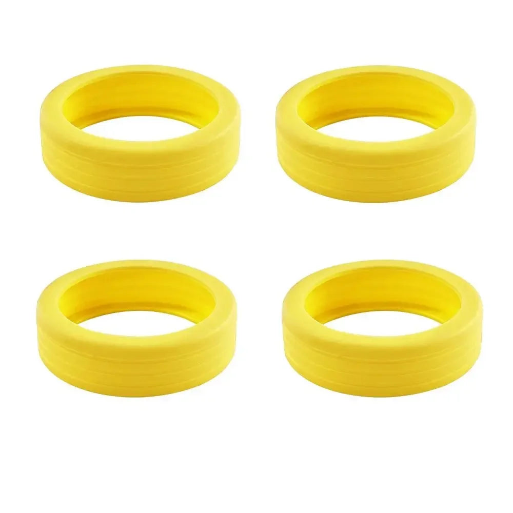 4/8PCS Travel Luggage Wheel Protectors — Noise-Reducing Caster Covers for Suitcase Trolley Boxes