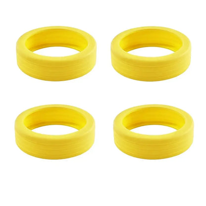 4/8PCS Travel Luggage Wheel Protectors — Noise-Reducing Caster Covers for Suitcase Trolley Boxes