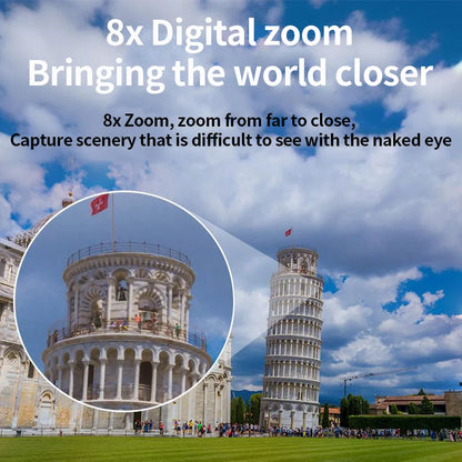4K Digital Camera 44MP – HD Travel & Selfie Camera for Students, Entry-Level Compact Photography Camera