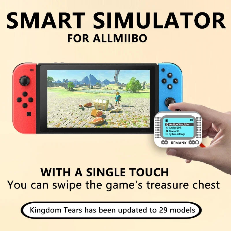 Amiibo Pixl NFC Bluetooth Emulator for Nintendo Switch – Game Accessory Simulator