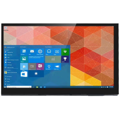 7 Inch Portable IPS Touch Screen Display – 1024x600 Monitor with Optional Speakers for Raspberry Pi 5/4B/3B+, Laptop, PC