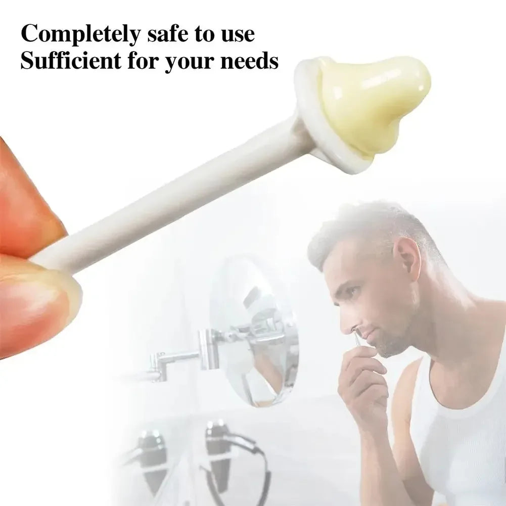 Portable Nose Wax Kit 50g-100g for Men & Women - Nail & Nose Hair Removal with Cleaning Wax Kit & Clipper