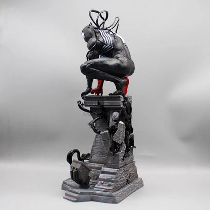 Spider-Man Venom Symbiote Figure – PVC Desktop Figurine Toy for Christmas Gifts & Collectors