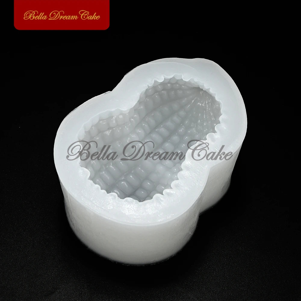 Peanut Design Silicone Mousse Mold – Pudding, Fondant, Chocolate & DIY Cake Decorating Bakeware Tool