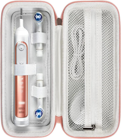 Travel Toothbrush Case – Compatible with Oral-B Pro Series & Philips Sonicare ProtectiveClean Electric Toothbrush Protective Storage Box