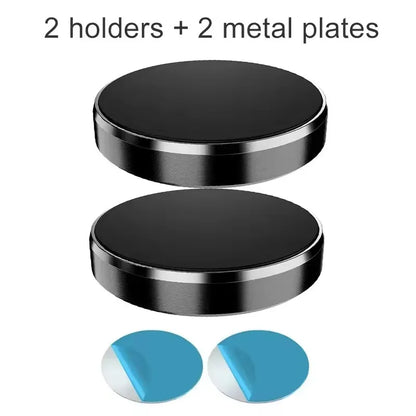 Magnetic Car Phone Holder - Secure Dashboard Mount for iPhone, Samsung, Xiaomi, Huawei, OnePlus, and GPS Devices