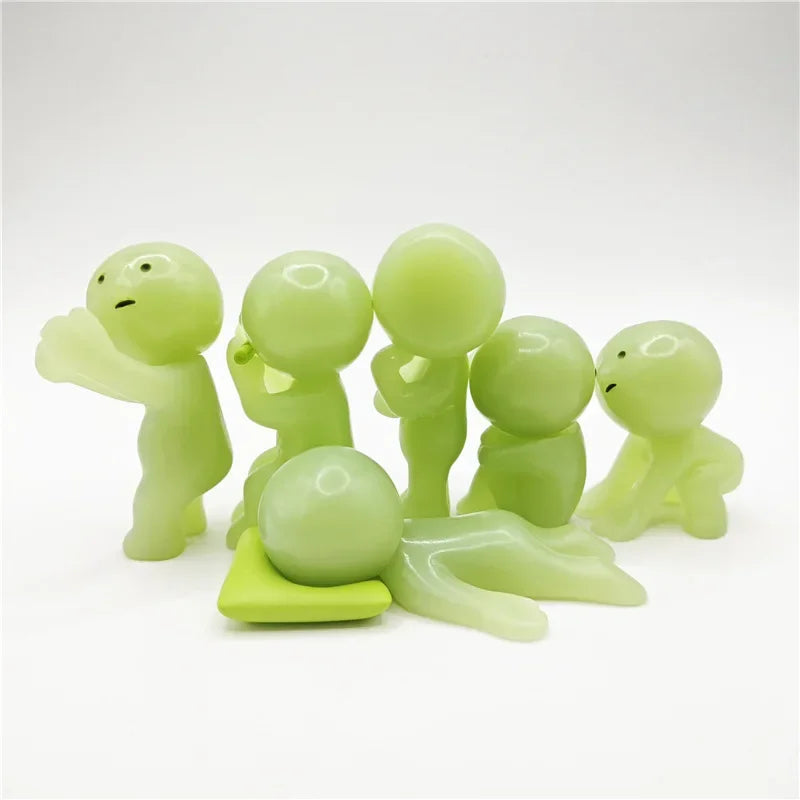 Smiski Living Room Series Glowing Elf Blind Box – Cute Luminous Doll Desk Decoration & Surprise Toy Gift