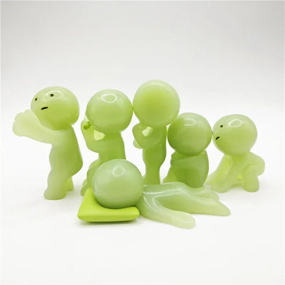 Smiski Living Room Series Glowing Elf Blind Box – Cute Luminous Doll Desk Decoration & Surprise Toy Gift