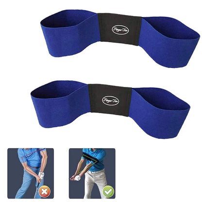 Hot Sale Golf Swing Trainer Arm Band: Professional Elastic Gesture Alignment Training Aid - Improve Your Swing with Practicing Guide