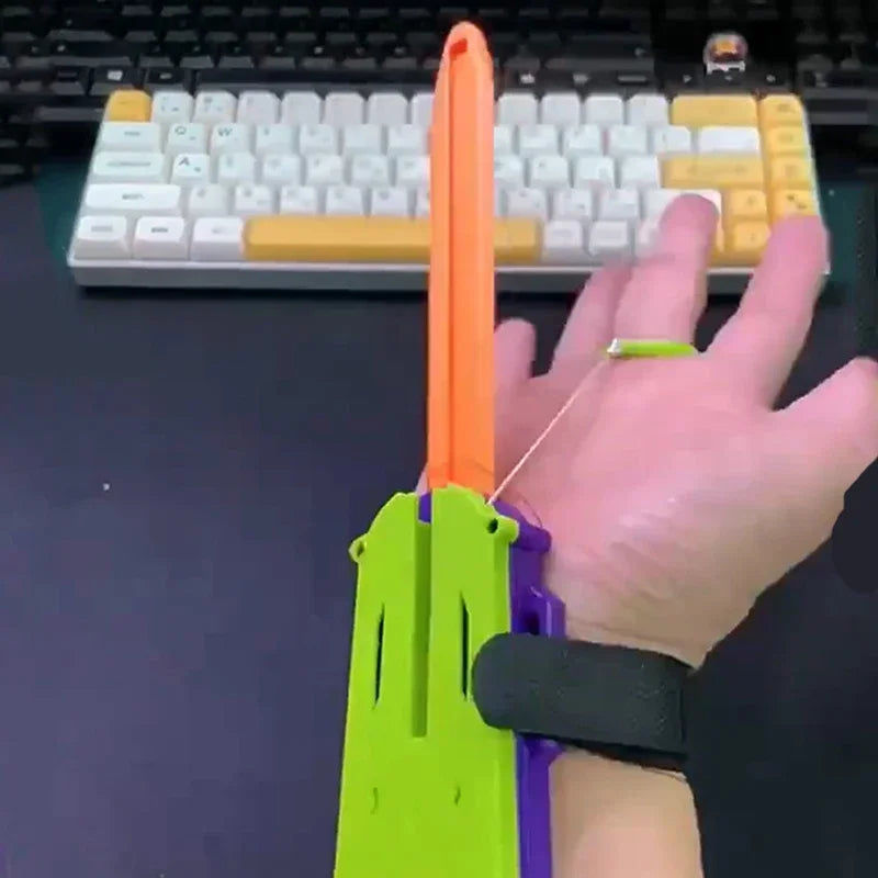 Parent-Child Telescopic Sword — Multiplayer Battle Fidget Toy | 3D Stress-Relief Toy