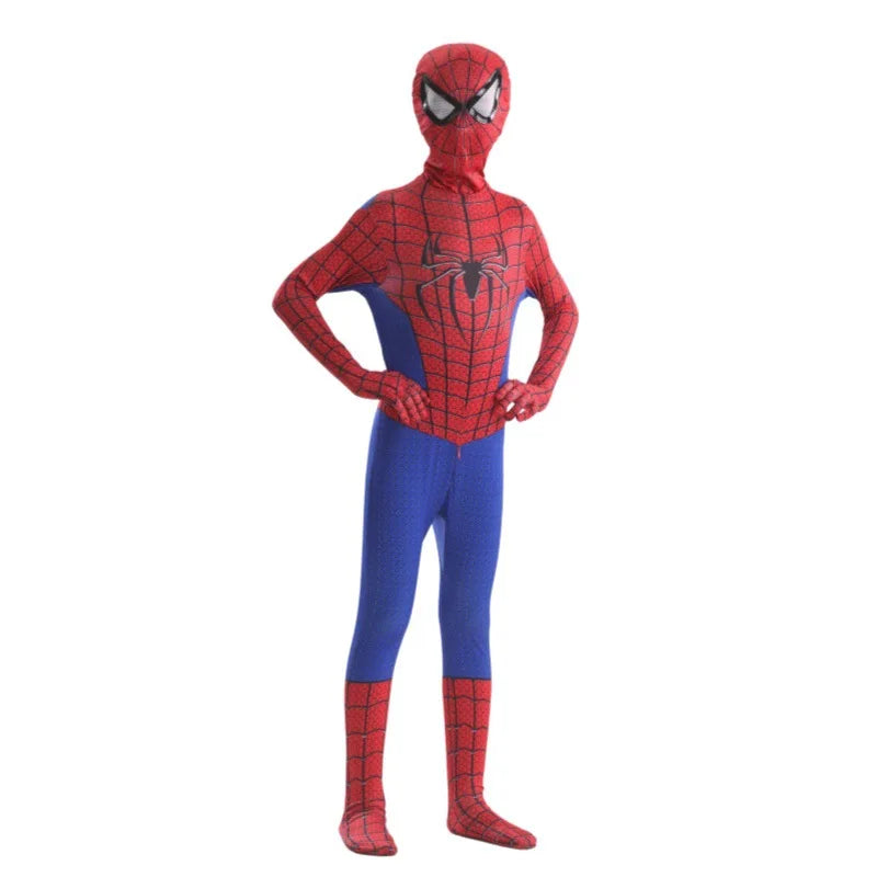 Superhero Zentai Cosplay Suit - Halloween Party Costume Theme Outfit for Cosplay Fans
